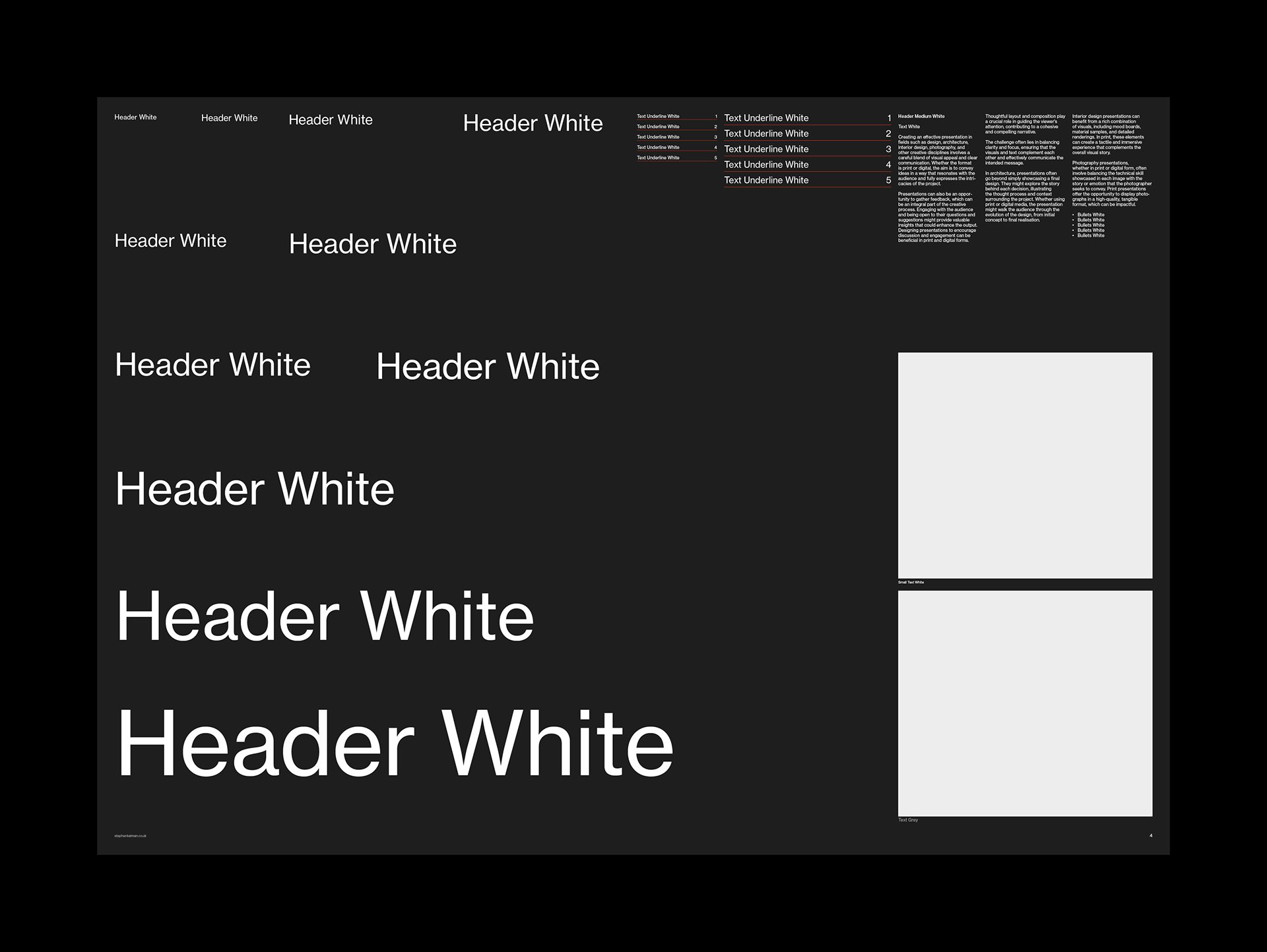 A1 Presentation Grid System for InDesign