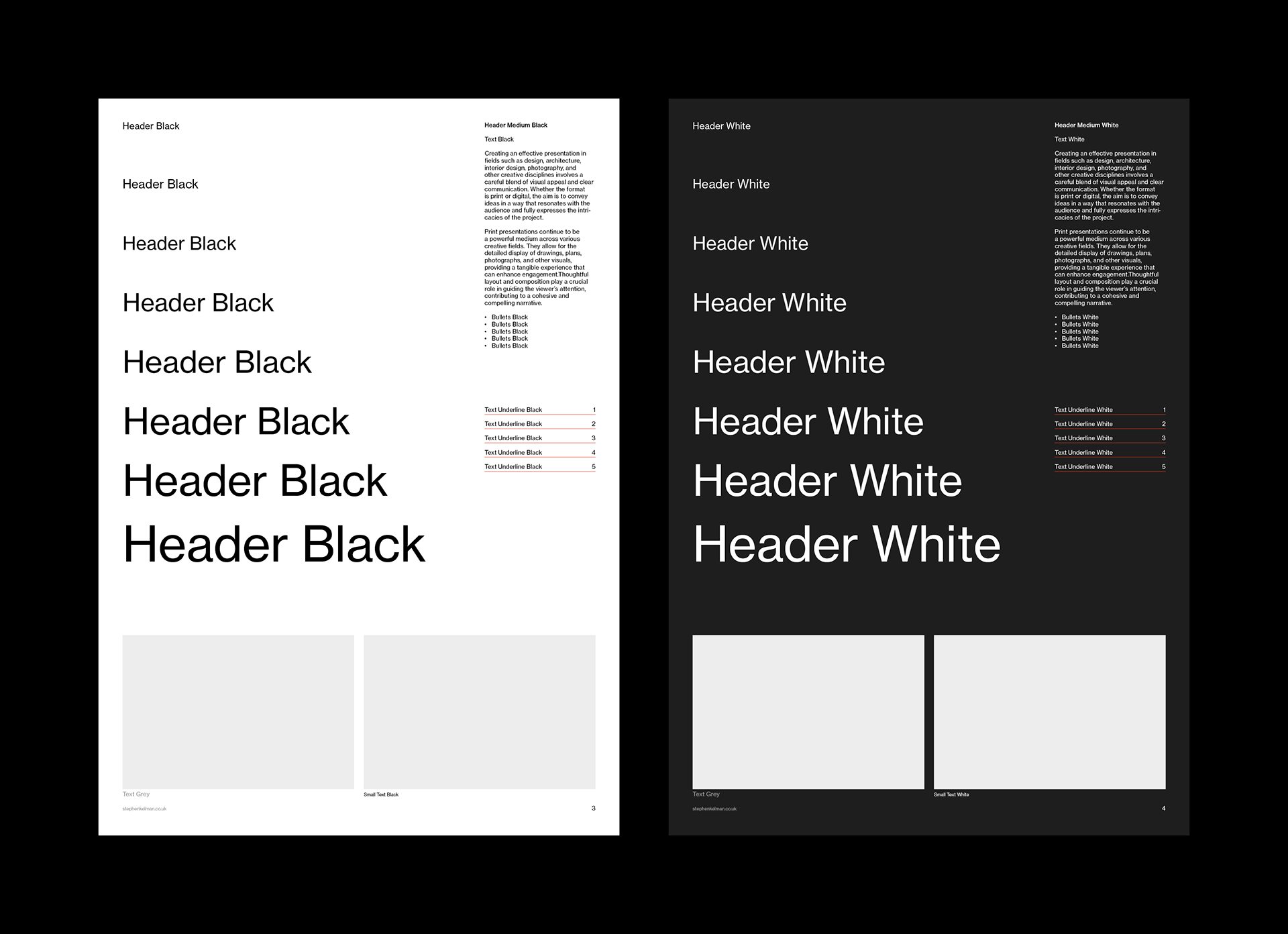 A3 Presentation Grid System for InDesign | Portrait