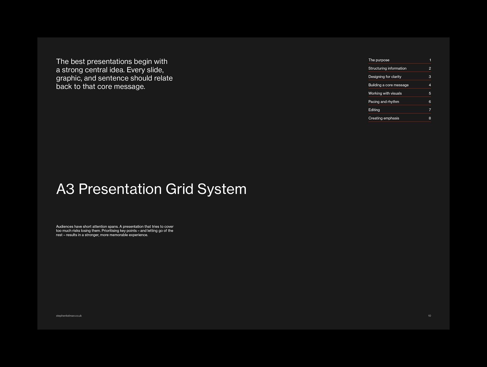 A3 Presentation Grid System for InDesign