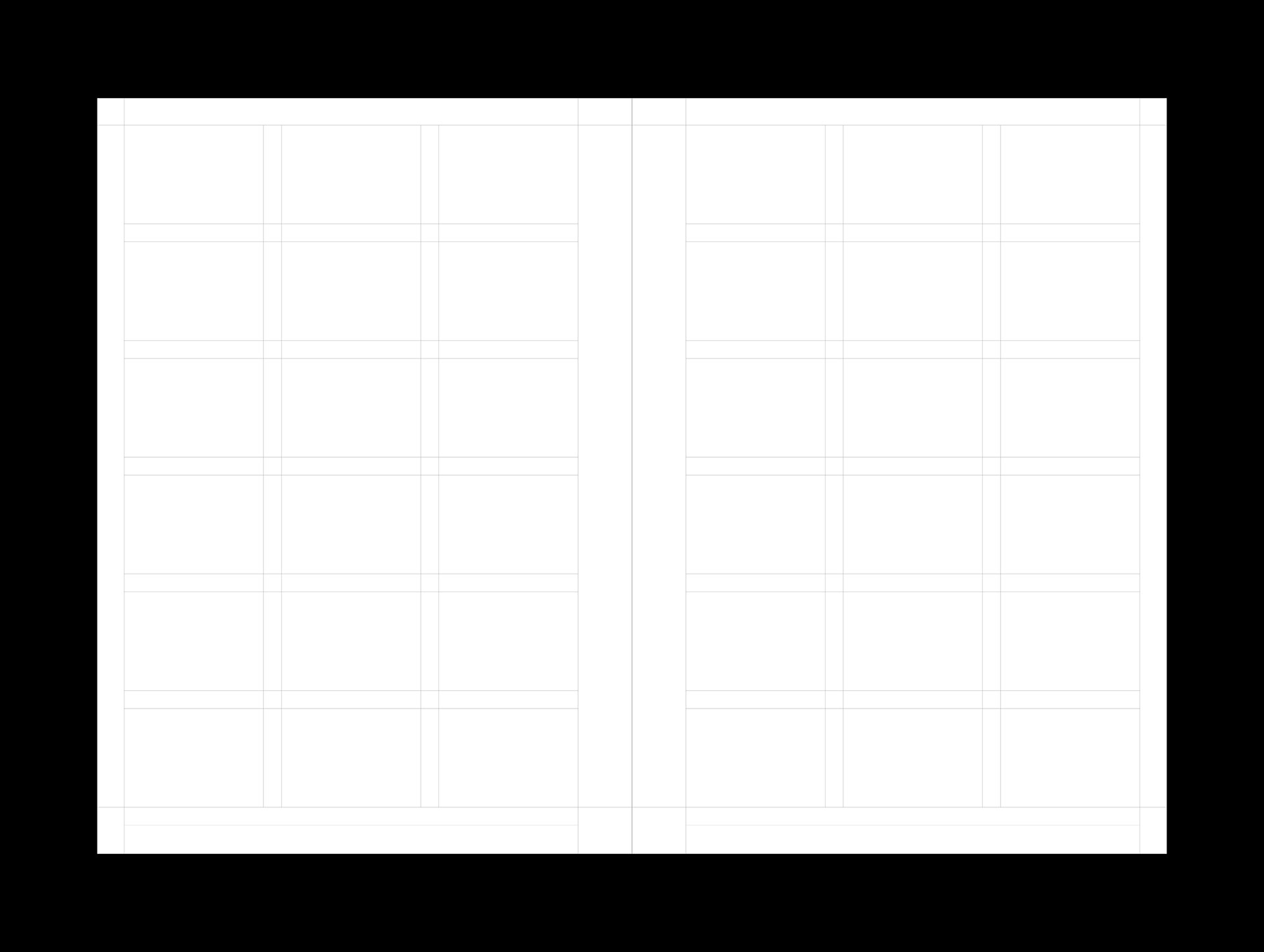 A4 Grid System for InDesign