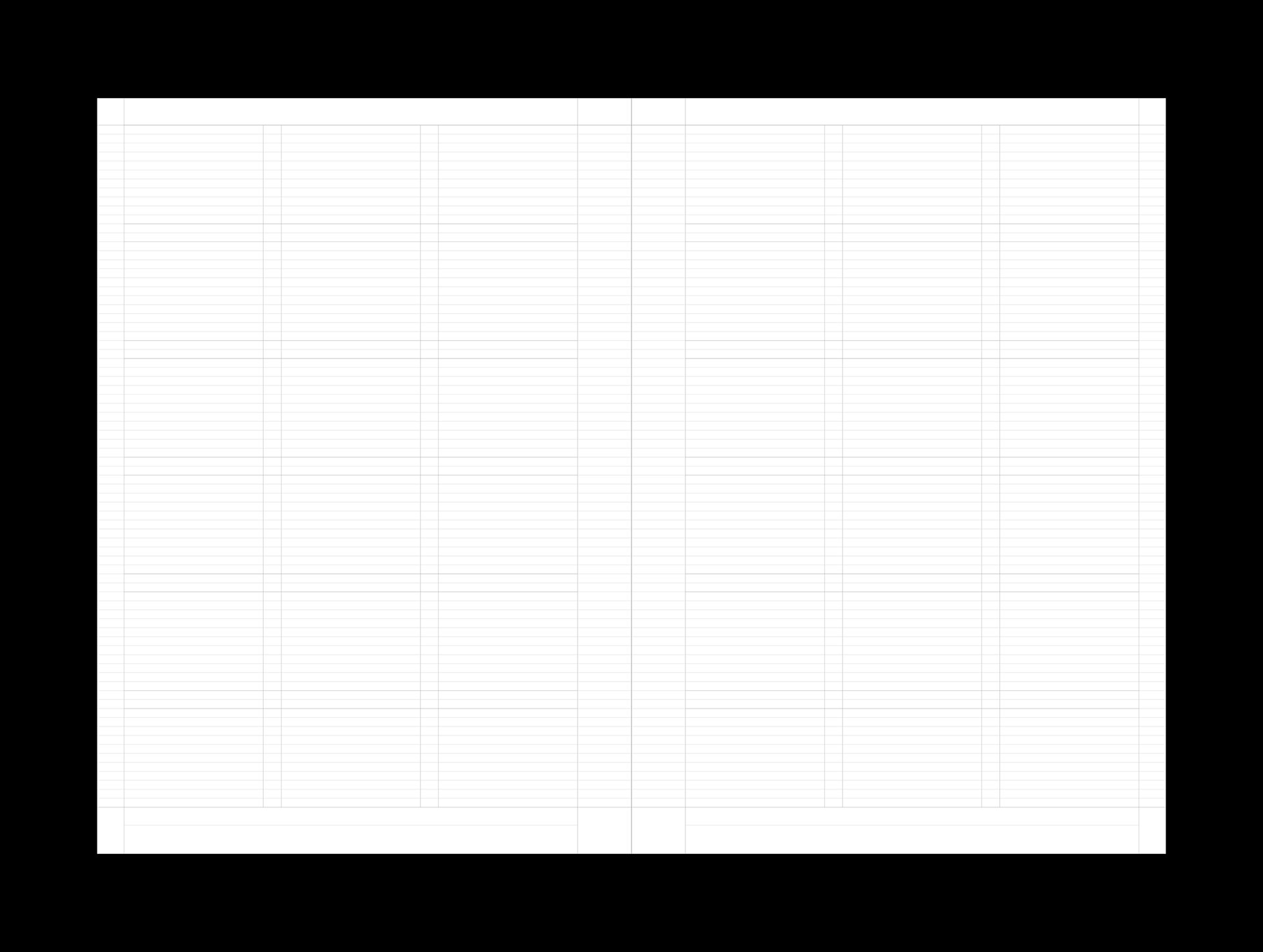 A4 Grid System for InDesign