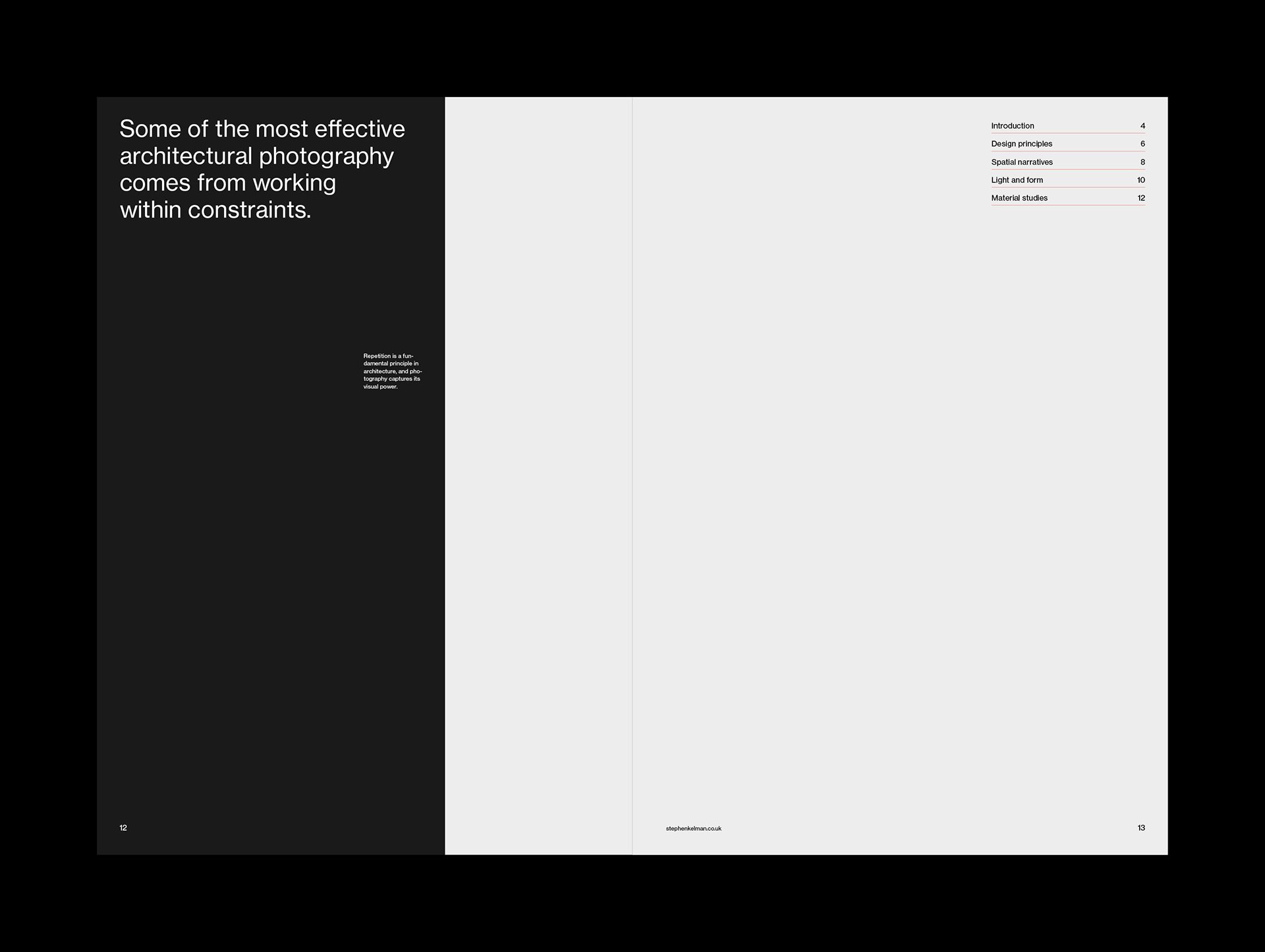 A4 Portrait Architecture Grid System for InDesign