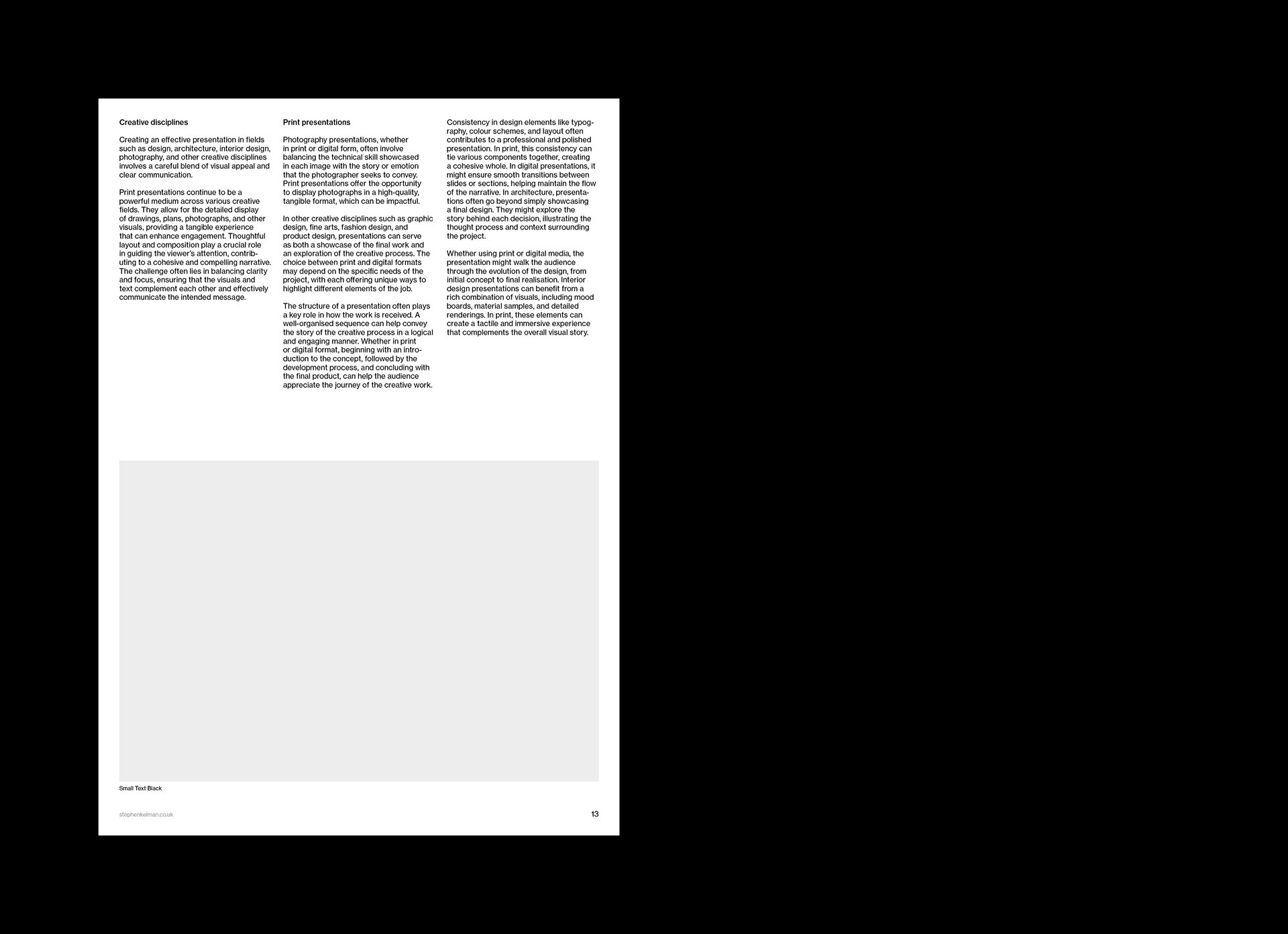 A4 Presentation Grid System for InDesign | Portrait