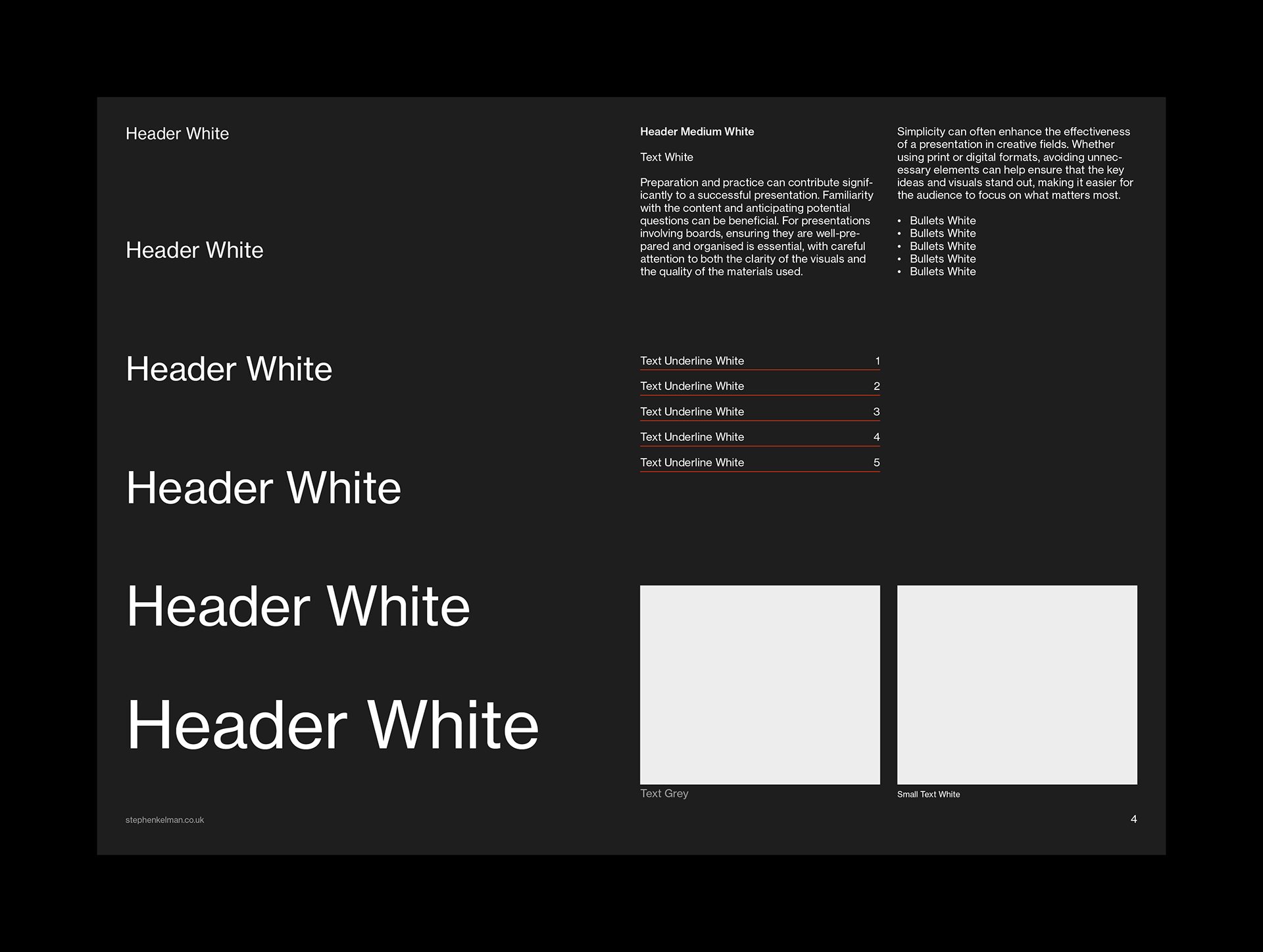 A4 Presentation Grid System for InDesign