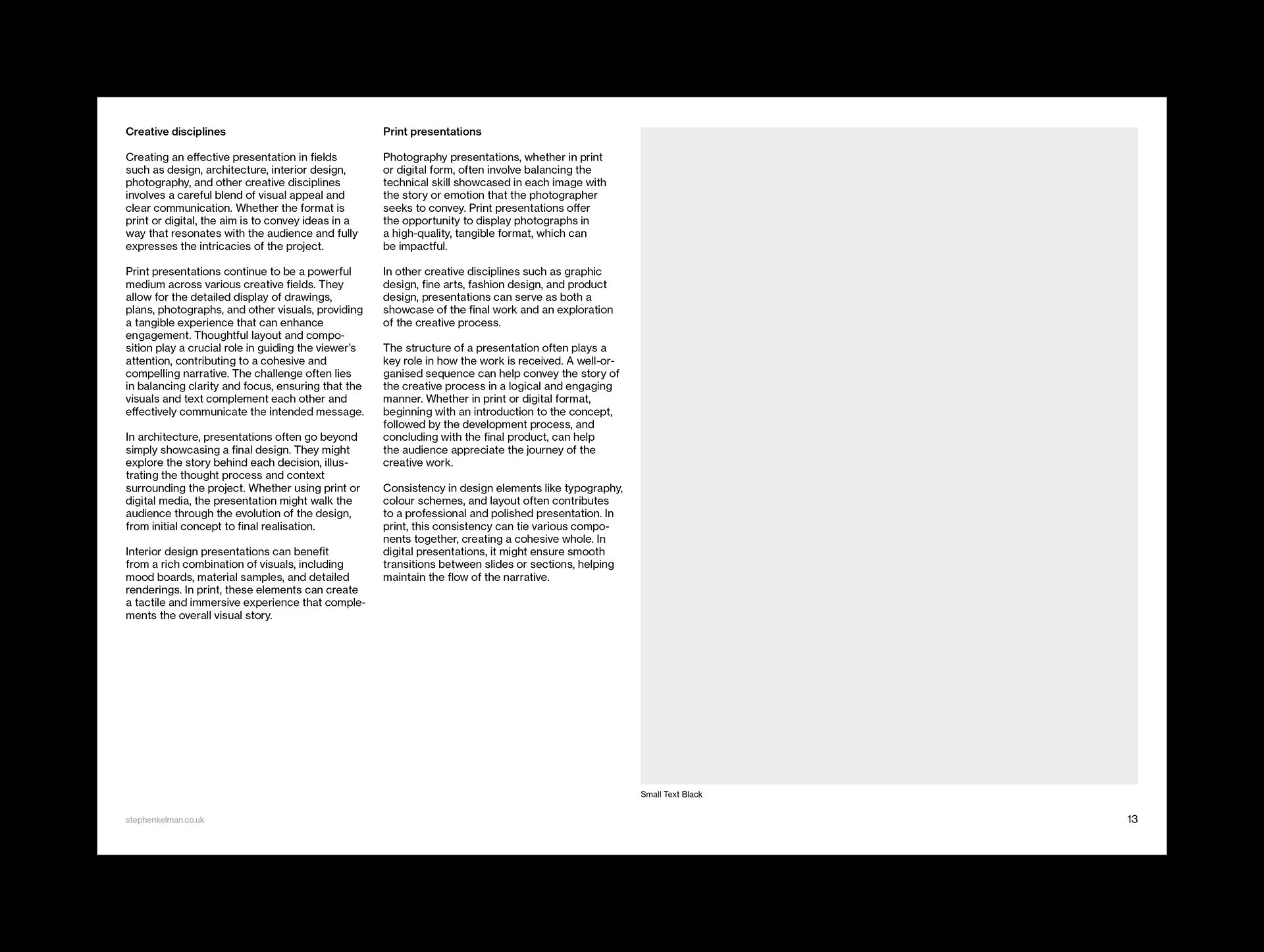 A4 Presentation Grid System for InDesign