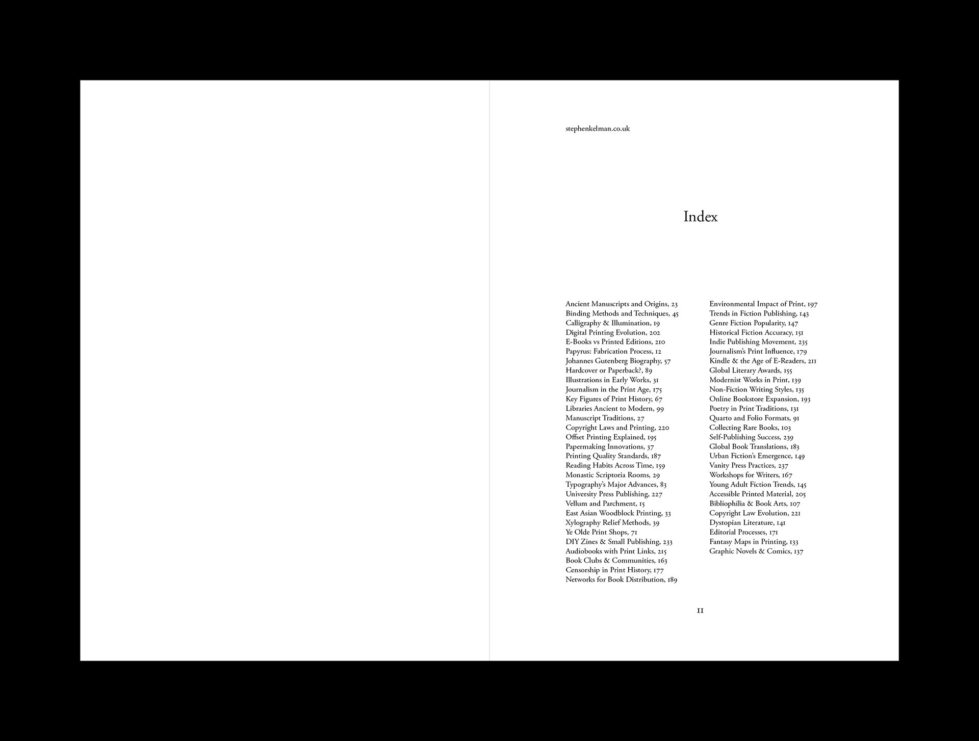 A5 Book Grid System for InDesign