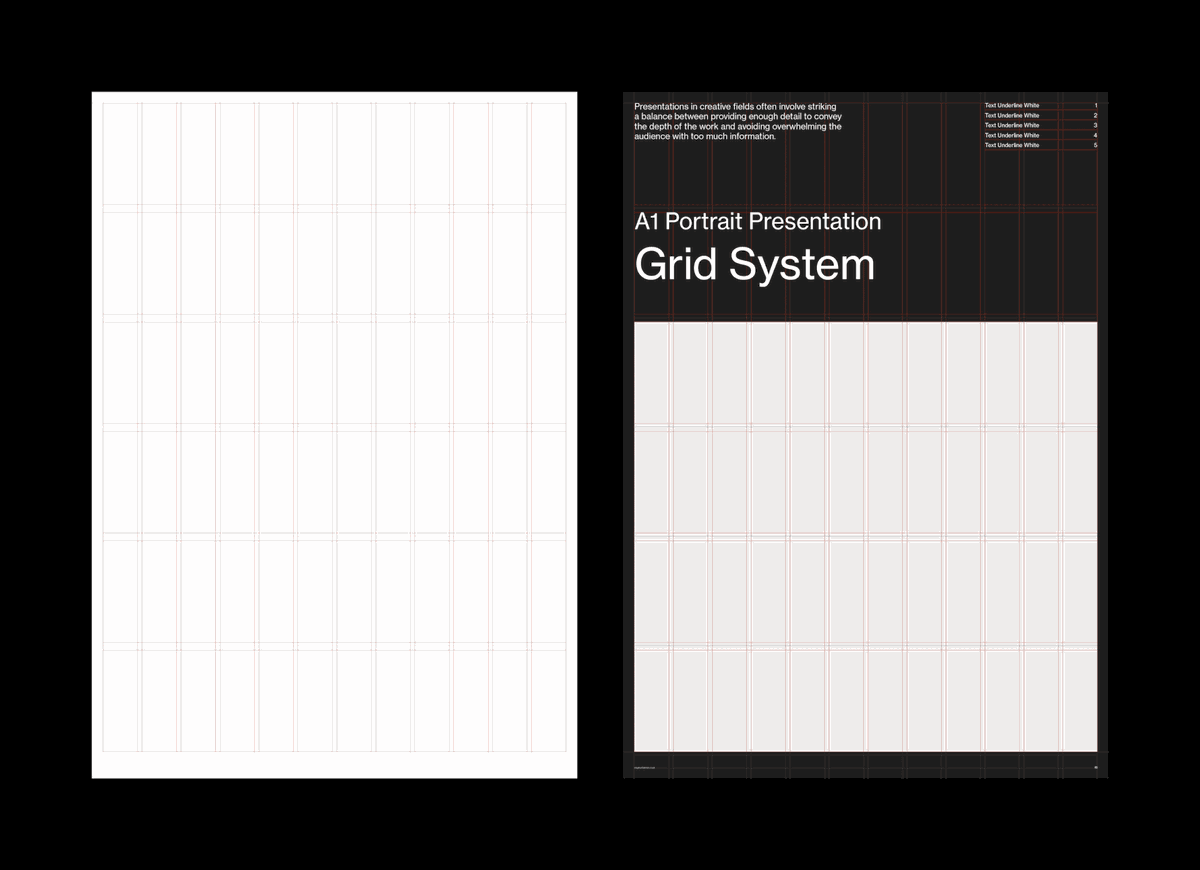 Architecture Presentation Board Pack for InDesign