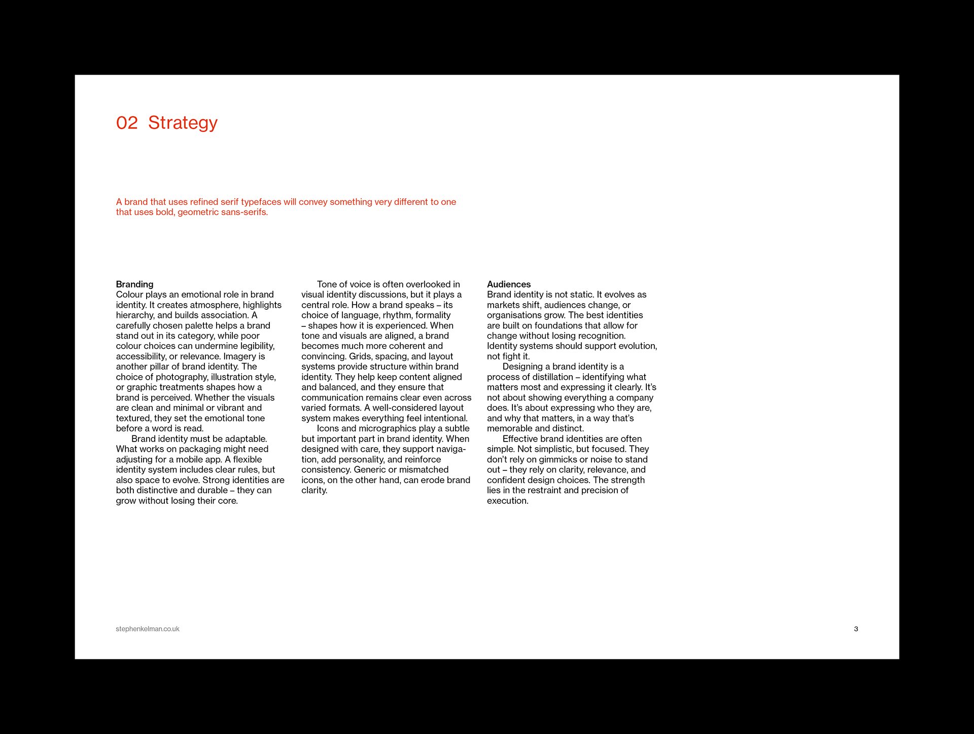 Brand Guidelines for InDesign | A4 Landscape