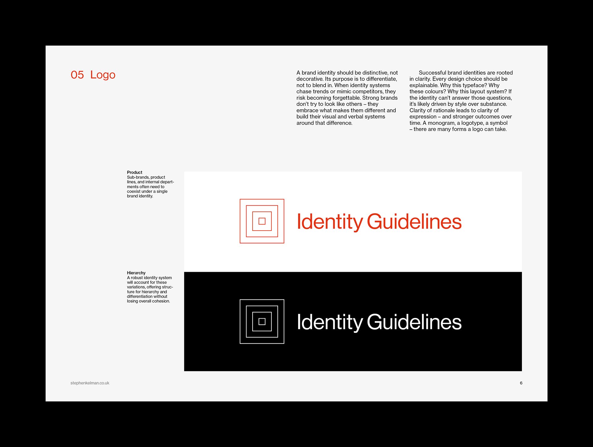 Brand Guidelines for InDesign | A4 Landscape