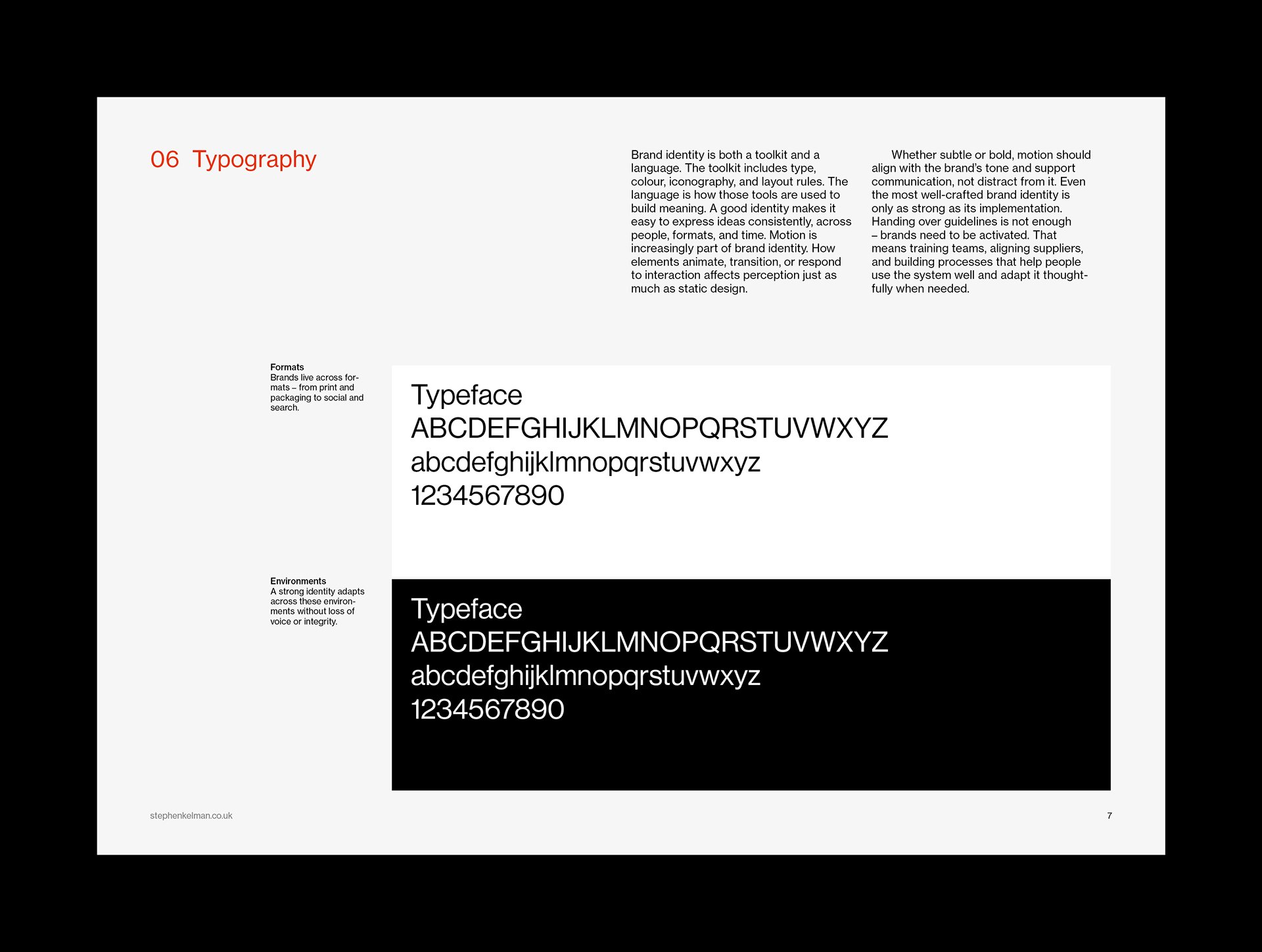 Brand Guidelines for InDesign | A4 Landscape