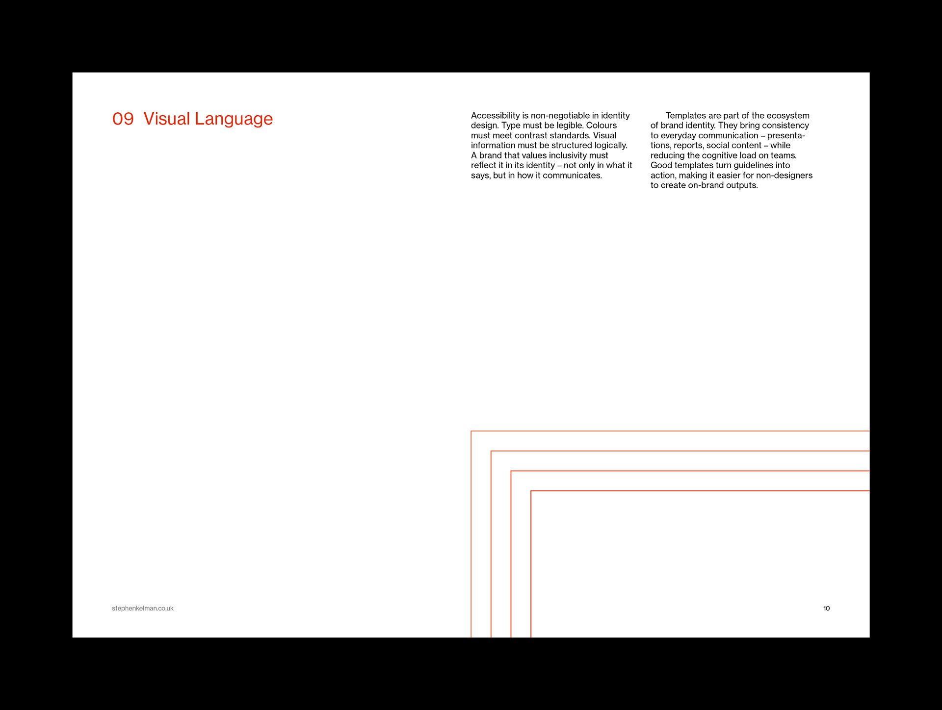 Brand Guidelines for InDesign | A4 Landscape