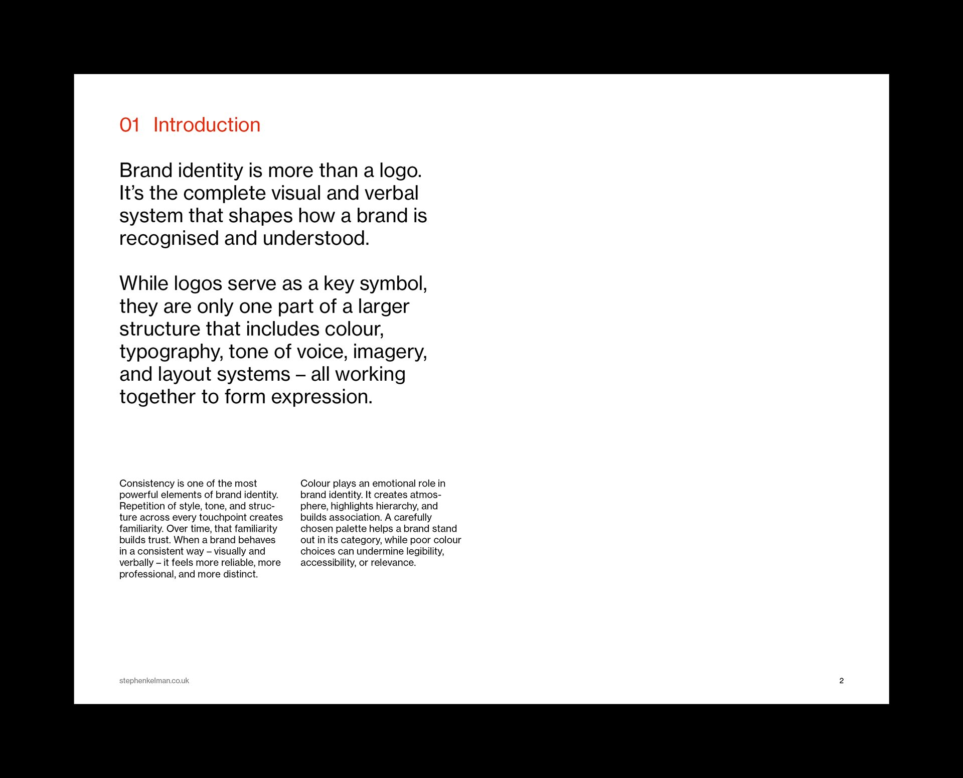 Branding Guidelines Grid System – US Letter Landscape