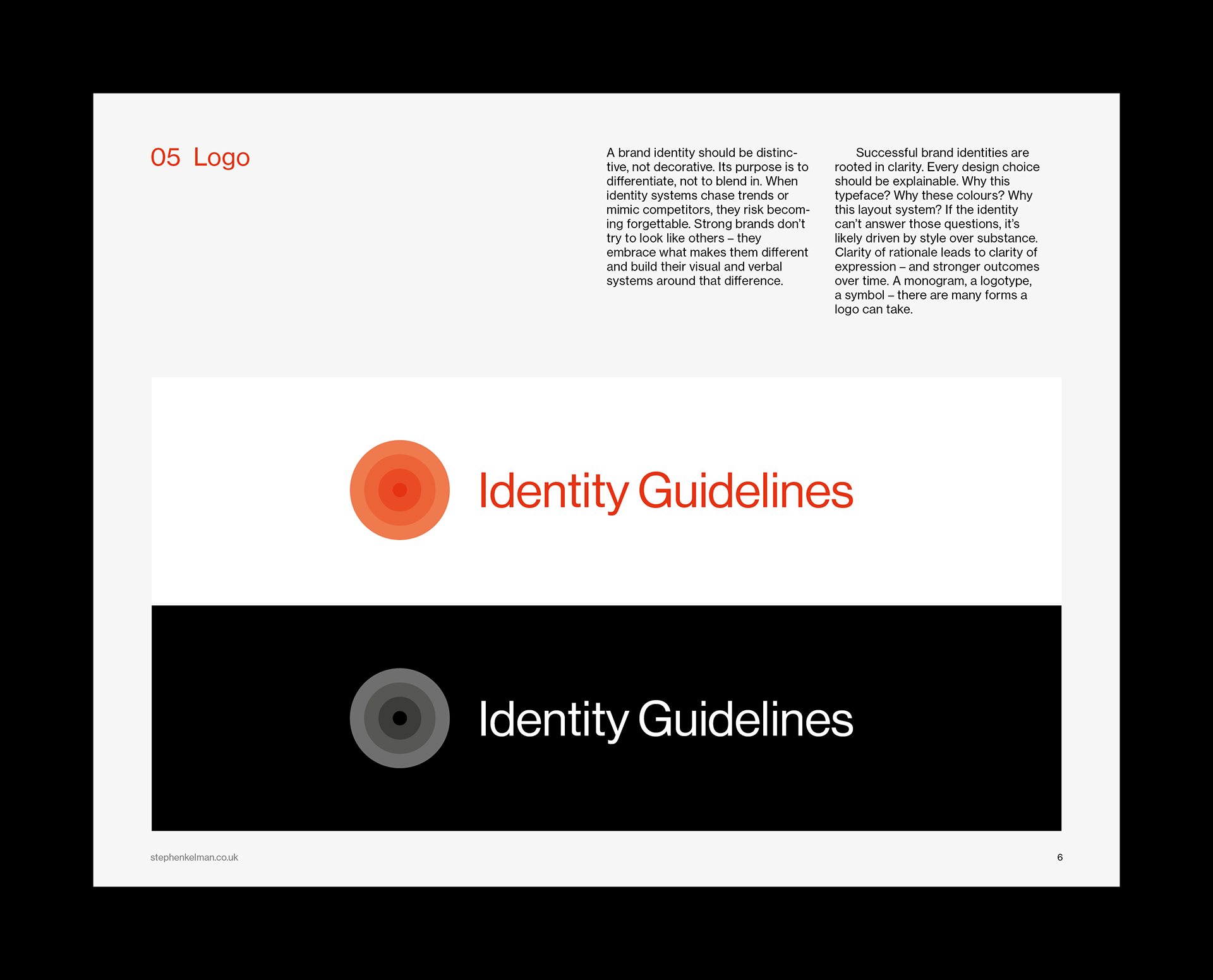 Branding Guidelines Grid System – US Letter Landscape