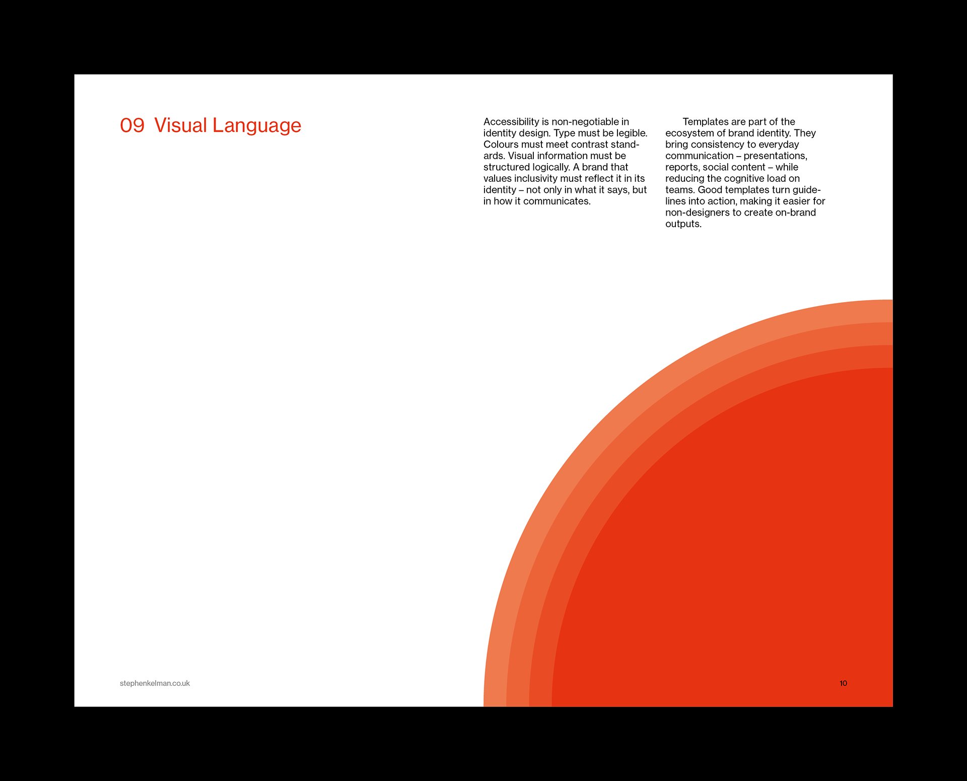 Branding Guidelines Grid System – US Letter Landscape