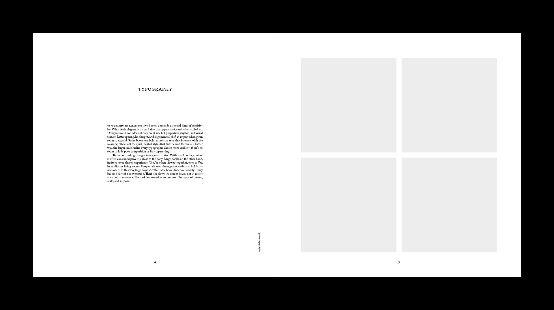 Coffee Table Book Grid System for InDesign | Serif