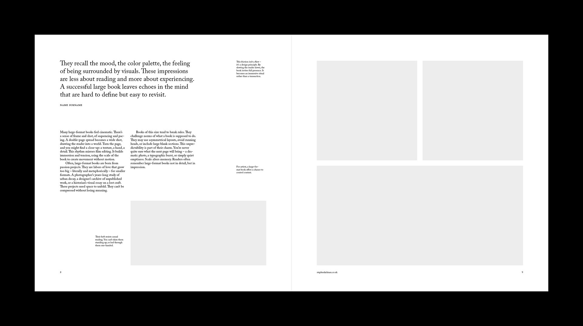 Coffee Table Book Grid System for InDesign | Serif