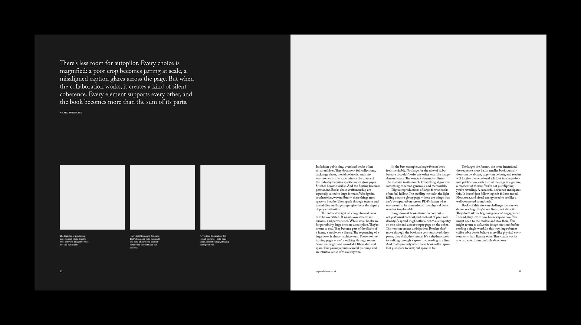 Coffee Table Book Grid System for InDesign | Serif