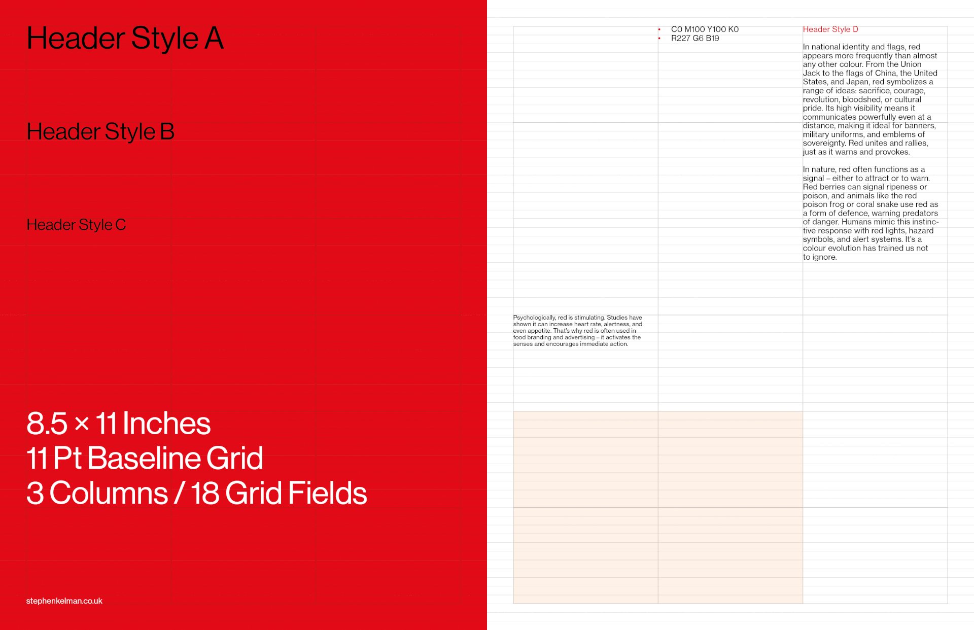Colours Grid System Series for InDesign