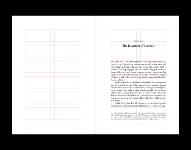 A5 Book Grid System for InDesign