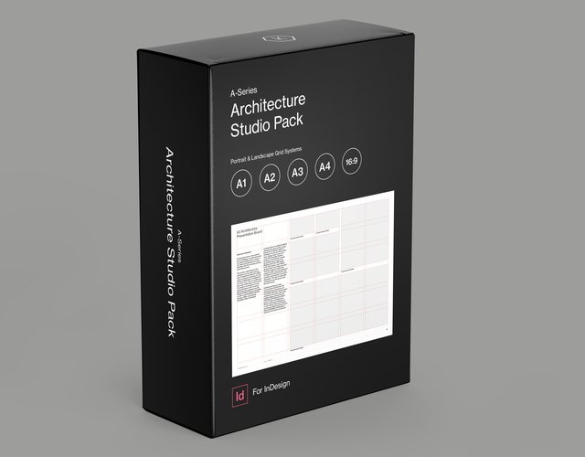 Architecture Presentation Board Pack for InDesign