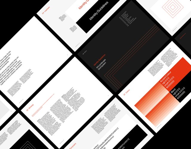 Brand Guidelines for InDesign | A4 Landscape