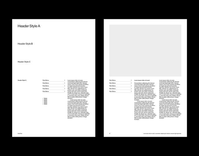 A4 Sales Sheet Grid System for InDesign