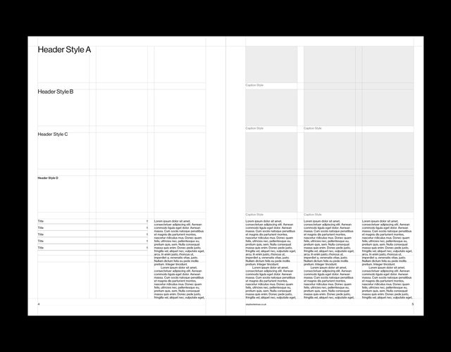 A4 Grid System for InDesign