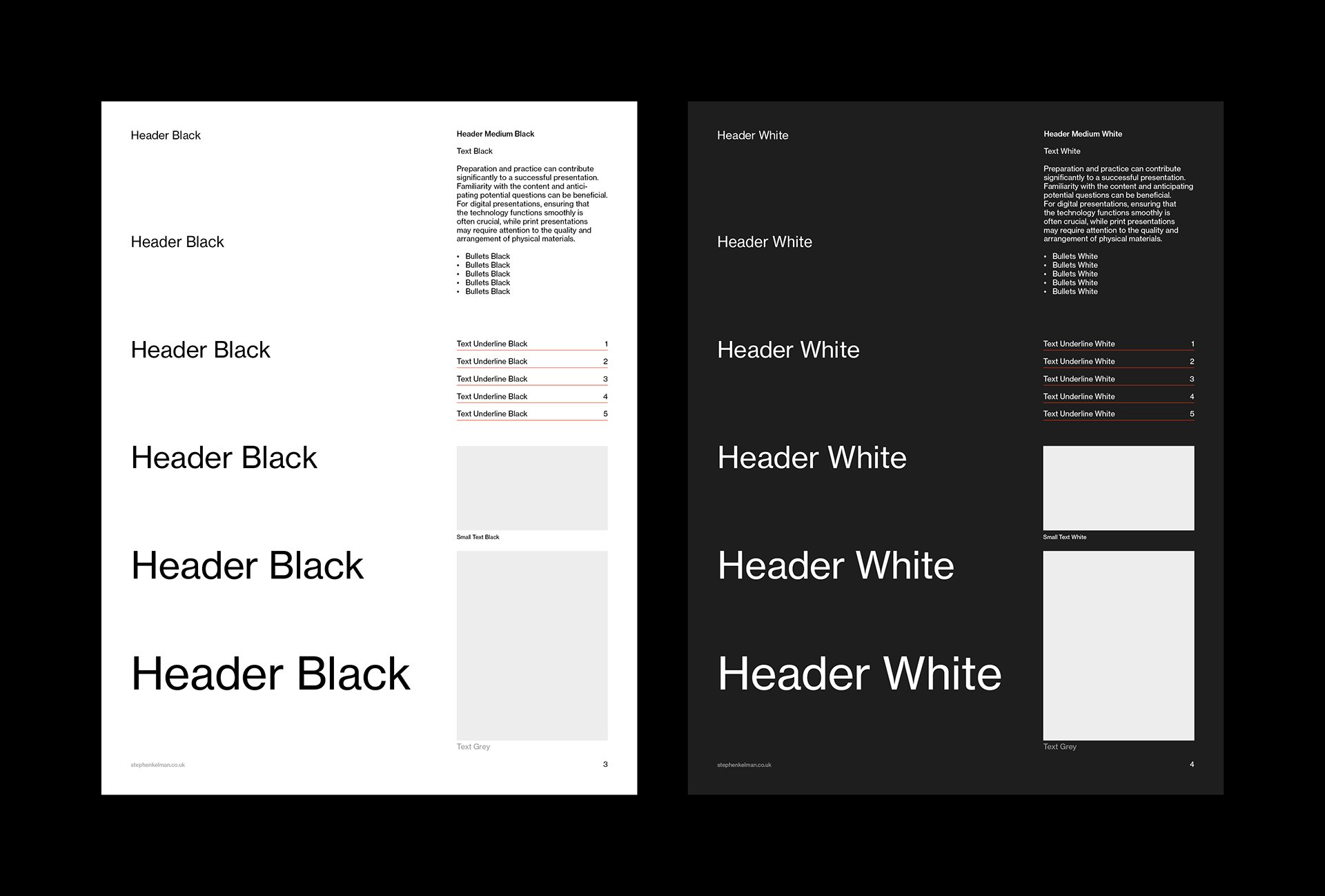 Letter Presentation Grid System for InDesign | Portrait