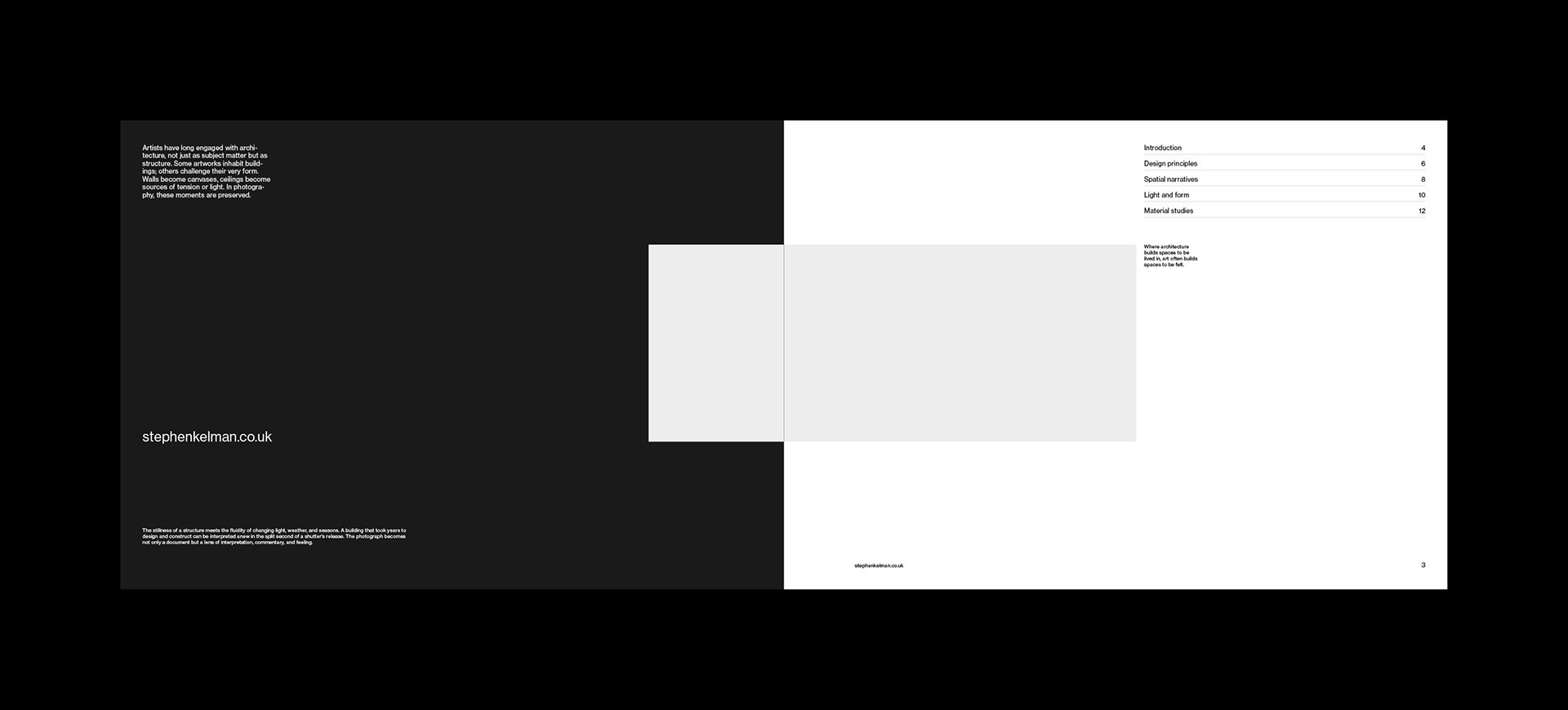 A4 Landscape Portfolio Grid System for InDesign