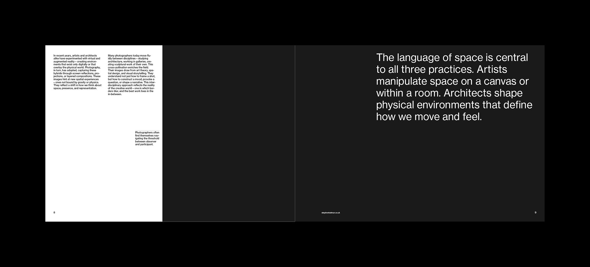 A4 Landscape Portfolio Grid System for InDesign