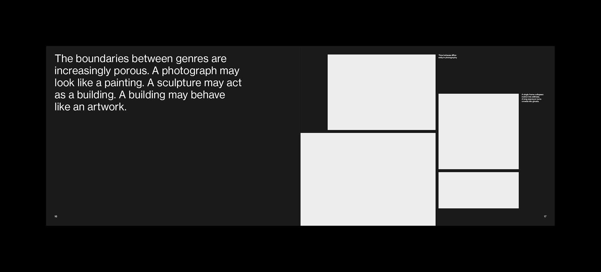 A4 Landscape Portfolio Grid System for InDesign