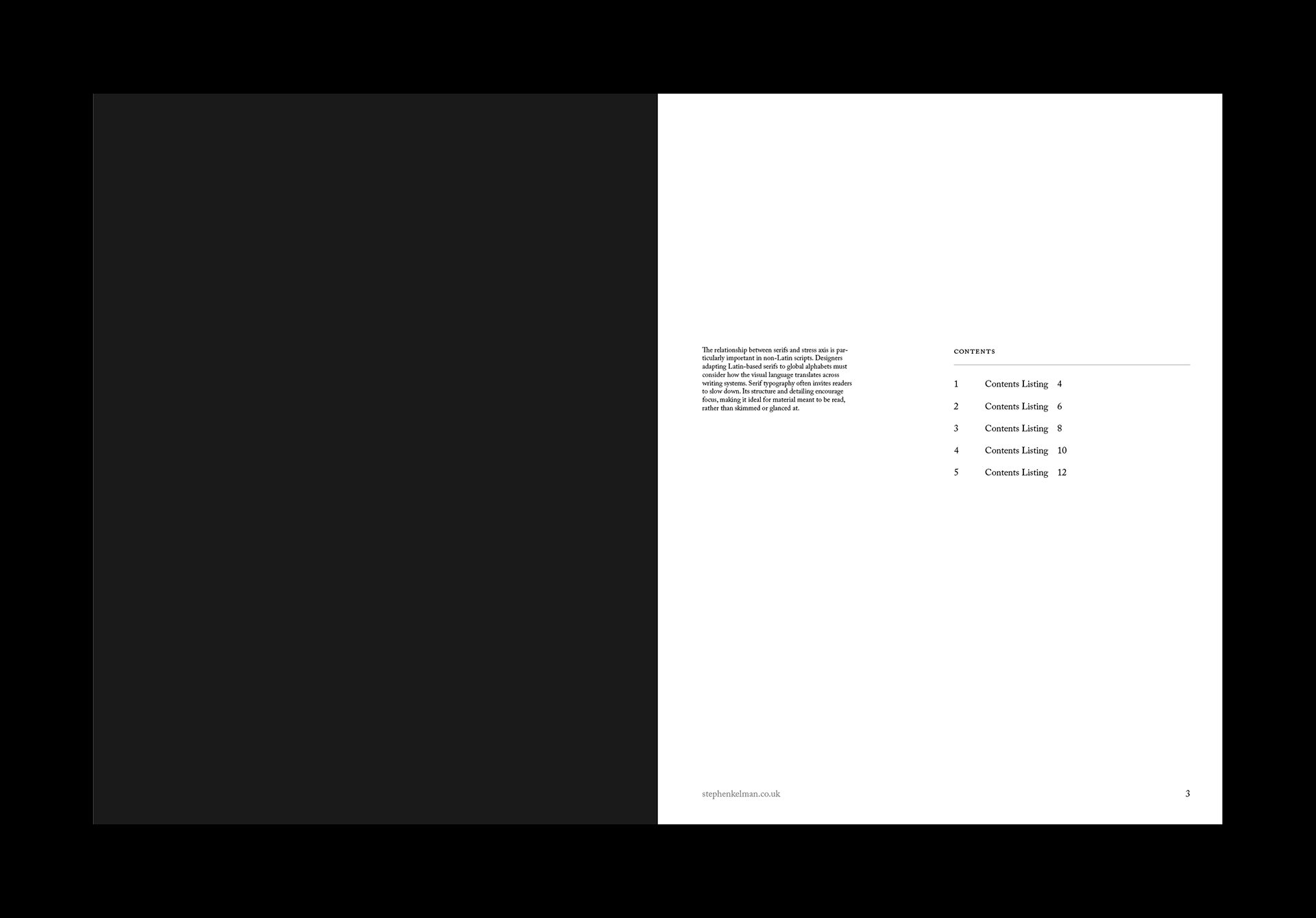 Serif Series US Letter Grid System for InDesign