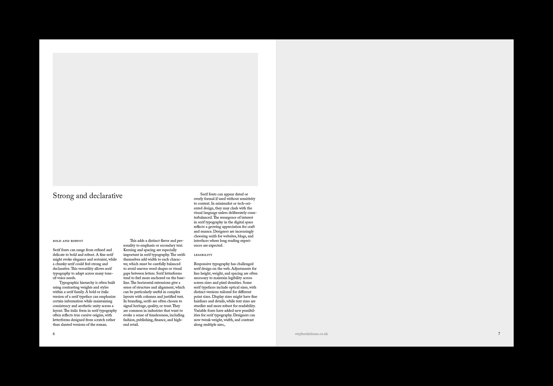 Serif Series US Letter Grid System for InDesign
