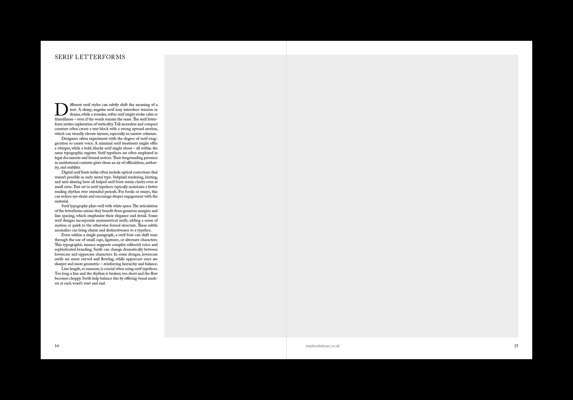 Serif Series US Letter Grid System for InDesign