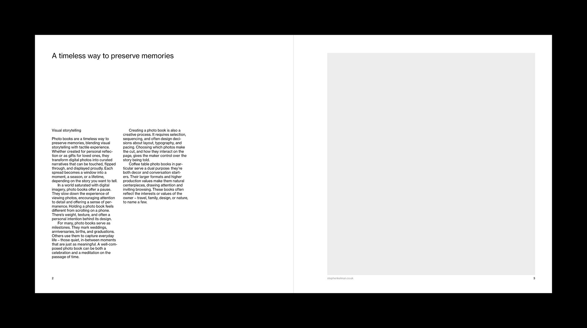 Square Photobook Grid System for InDesign | Sans