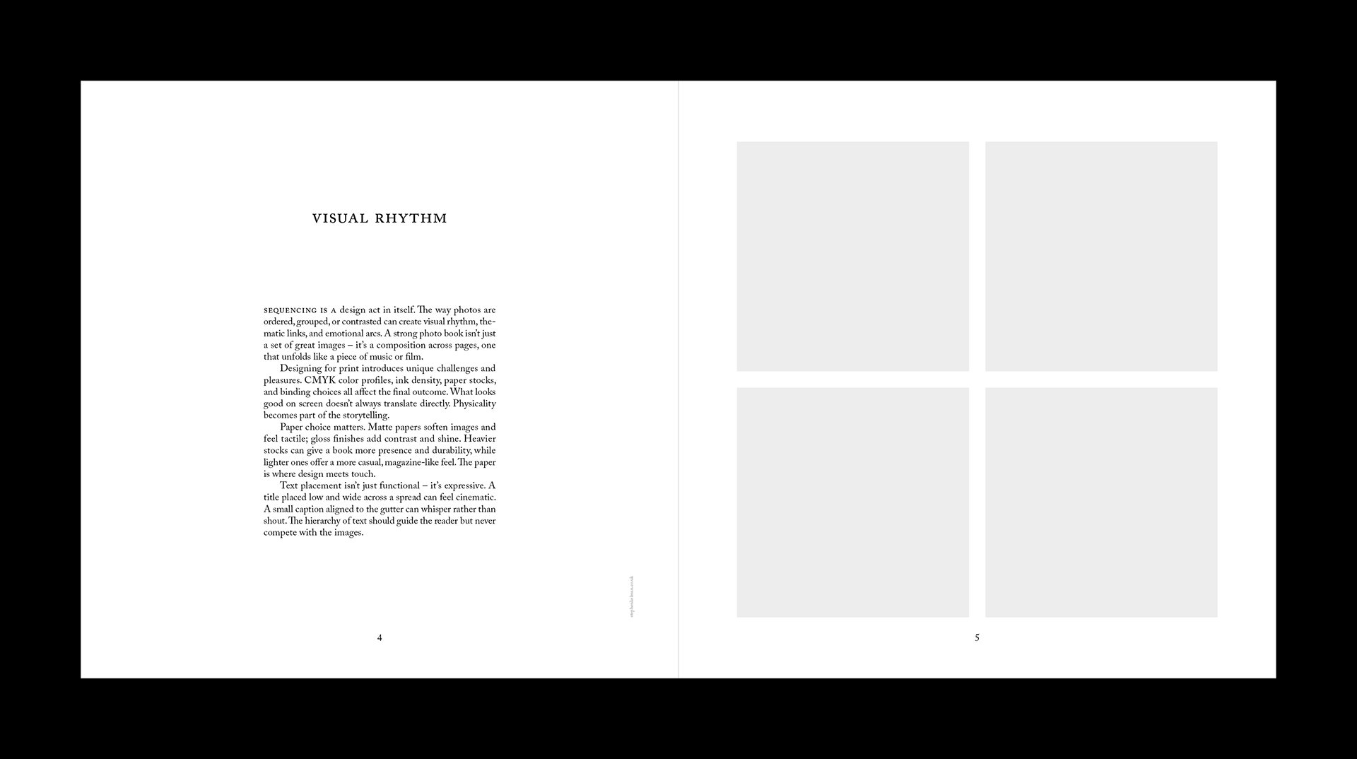 Square Photobook Grid System for InDesign | Serif
