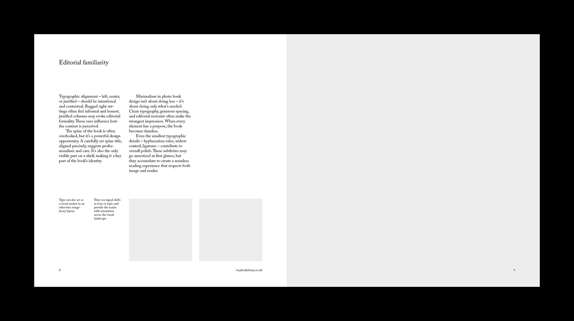 Square Photobook Grid System for InDesign | Serif