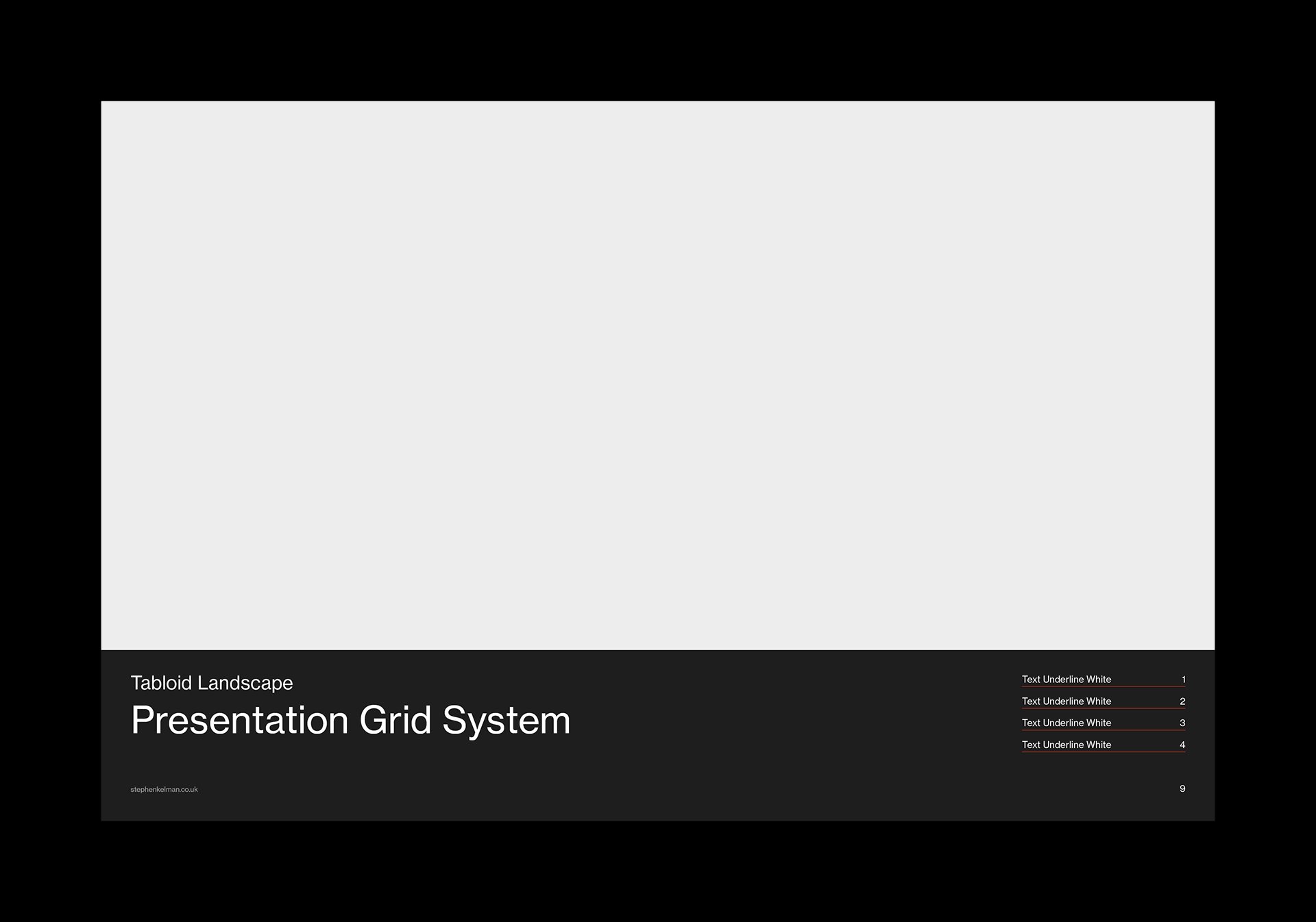 Tabloid Presentation Grid System for InDesign 2
