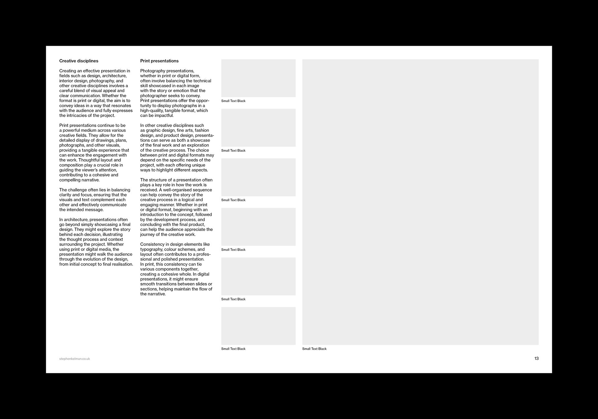 Tabloid Presentation Grid System for InDesign 2