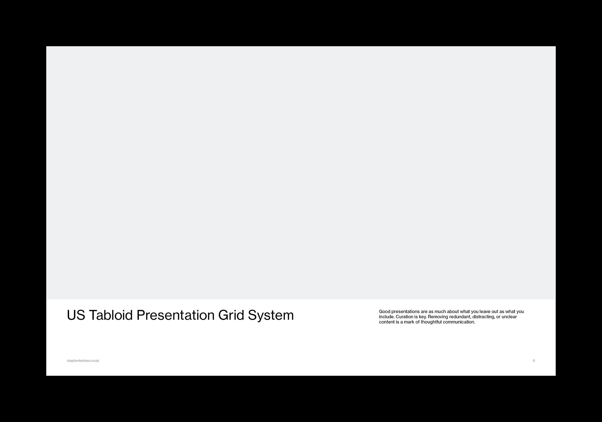 Tabloid Presentation Grid System for InDesign
