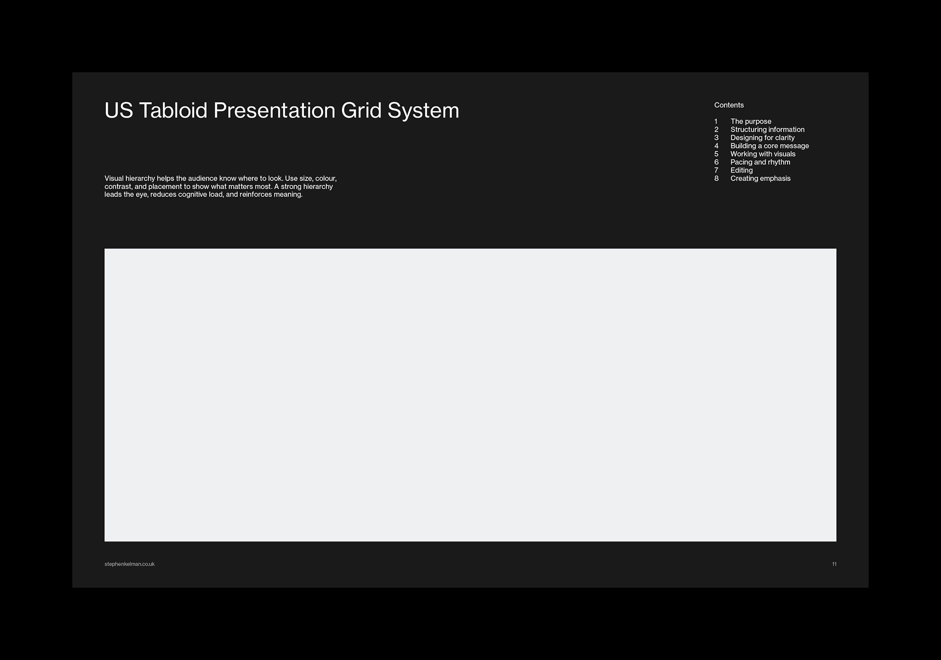 Tabloid Presentation Grid System for InDesign