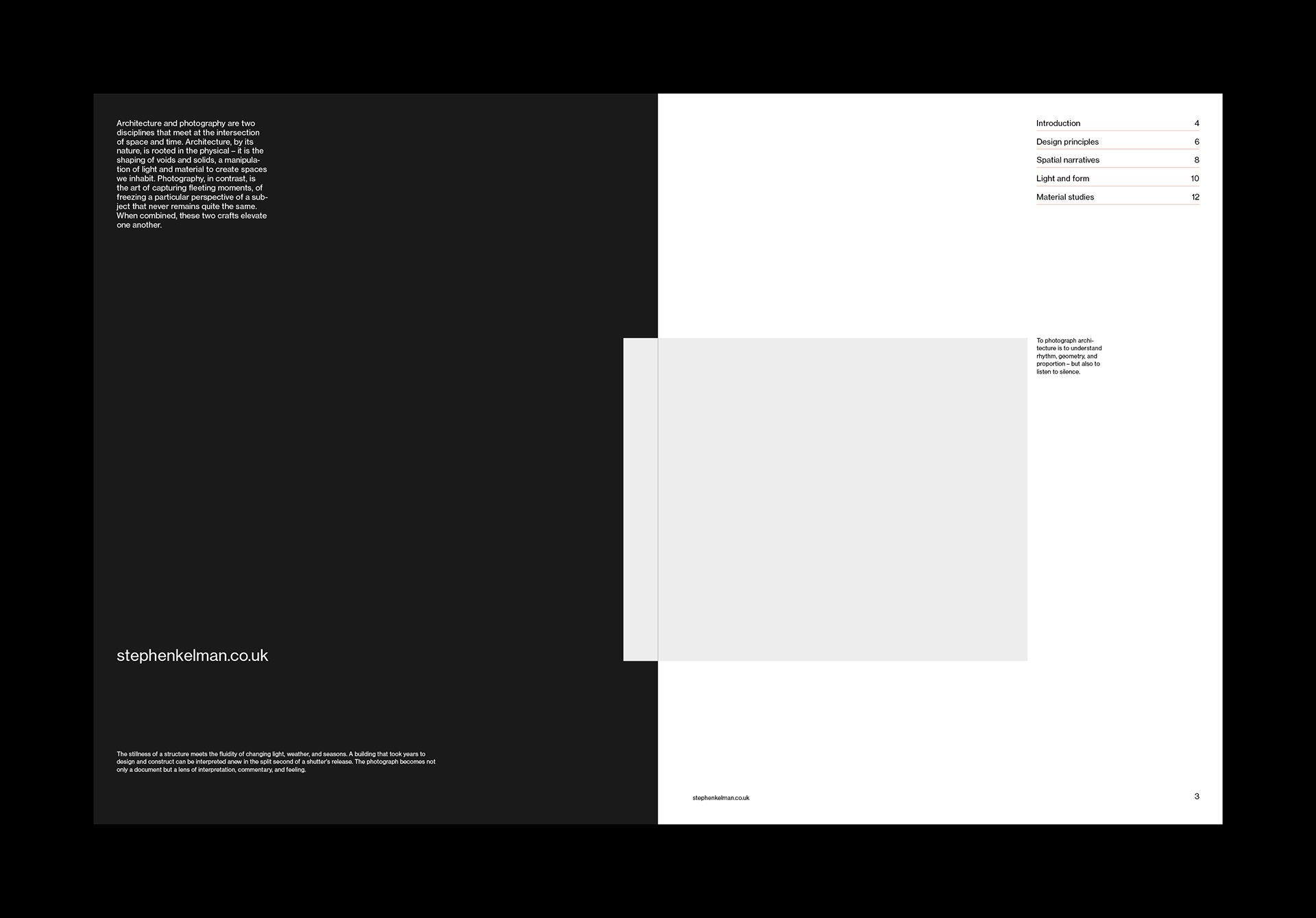 US Letter Photography Grid System for InDesign