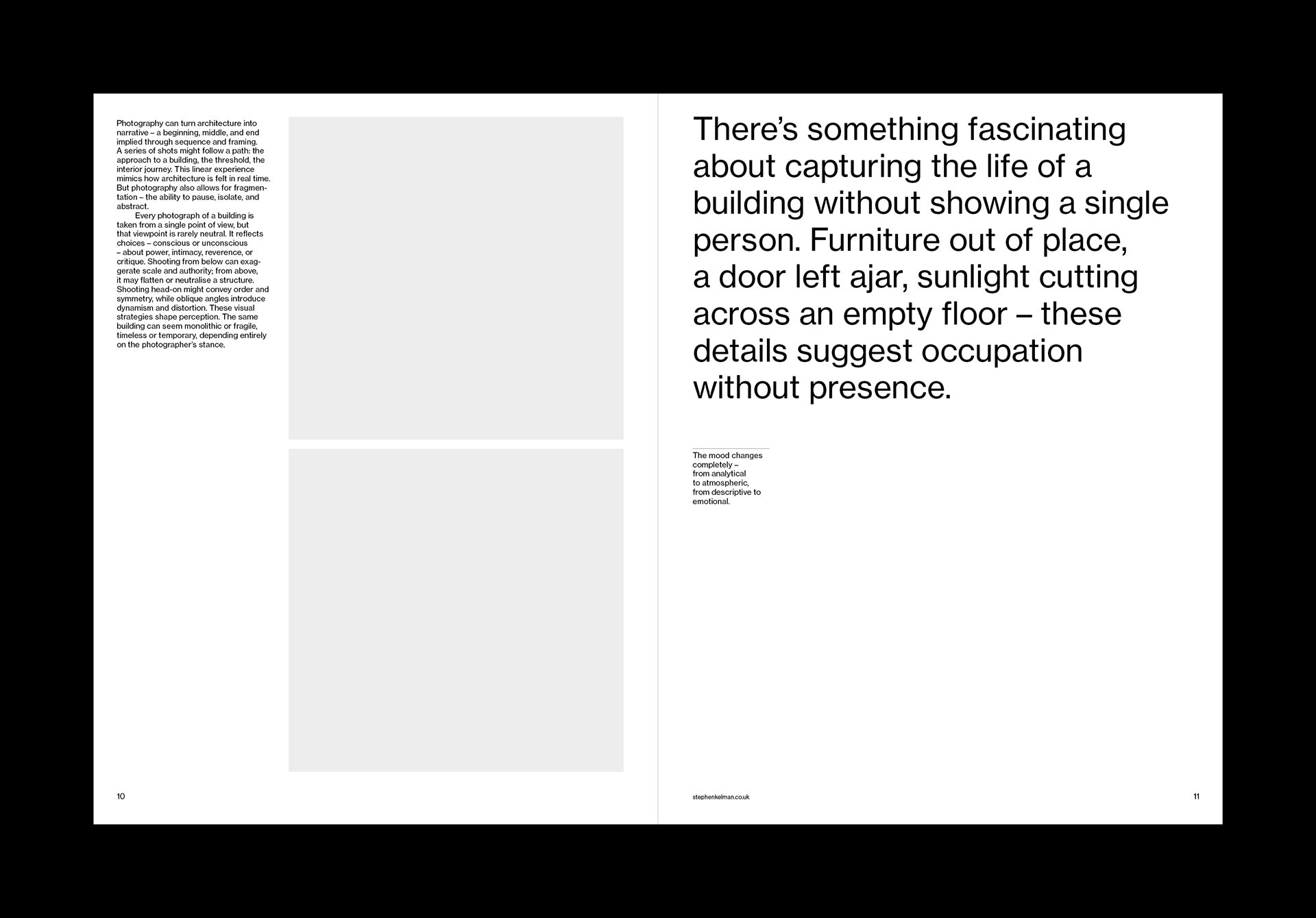 US Letter Photography Grid System for InDesign